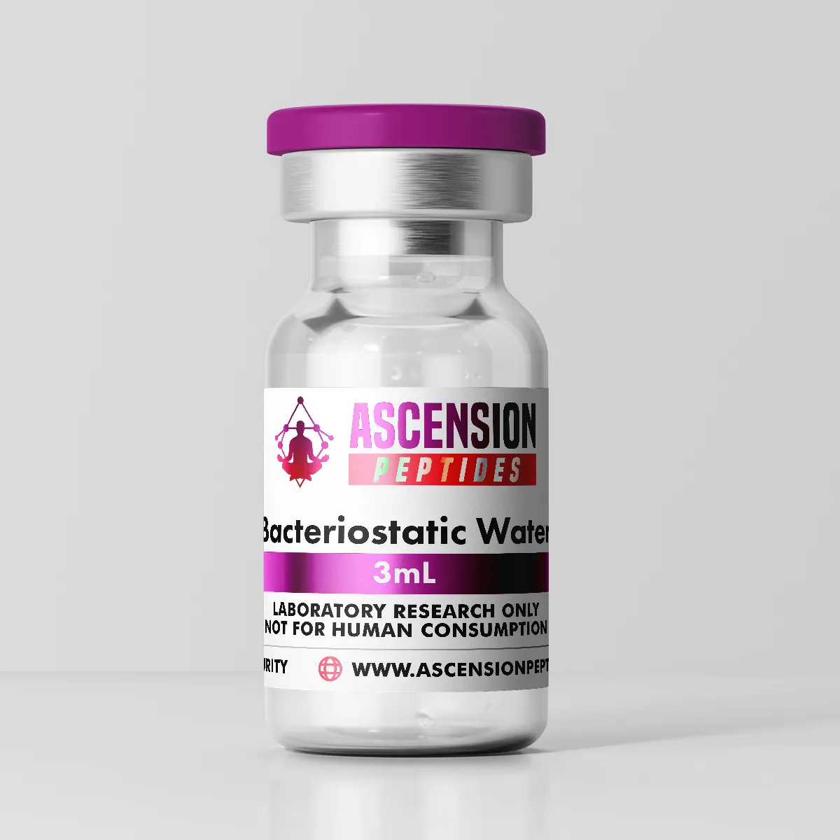 Bacteriostatic Water – 3mL 2 2 1