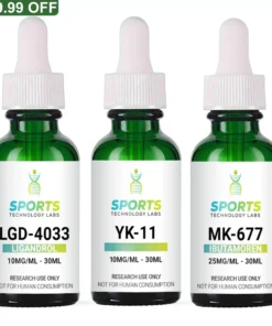 MK-677, YK-11, and LGD-4033 Stack