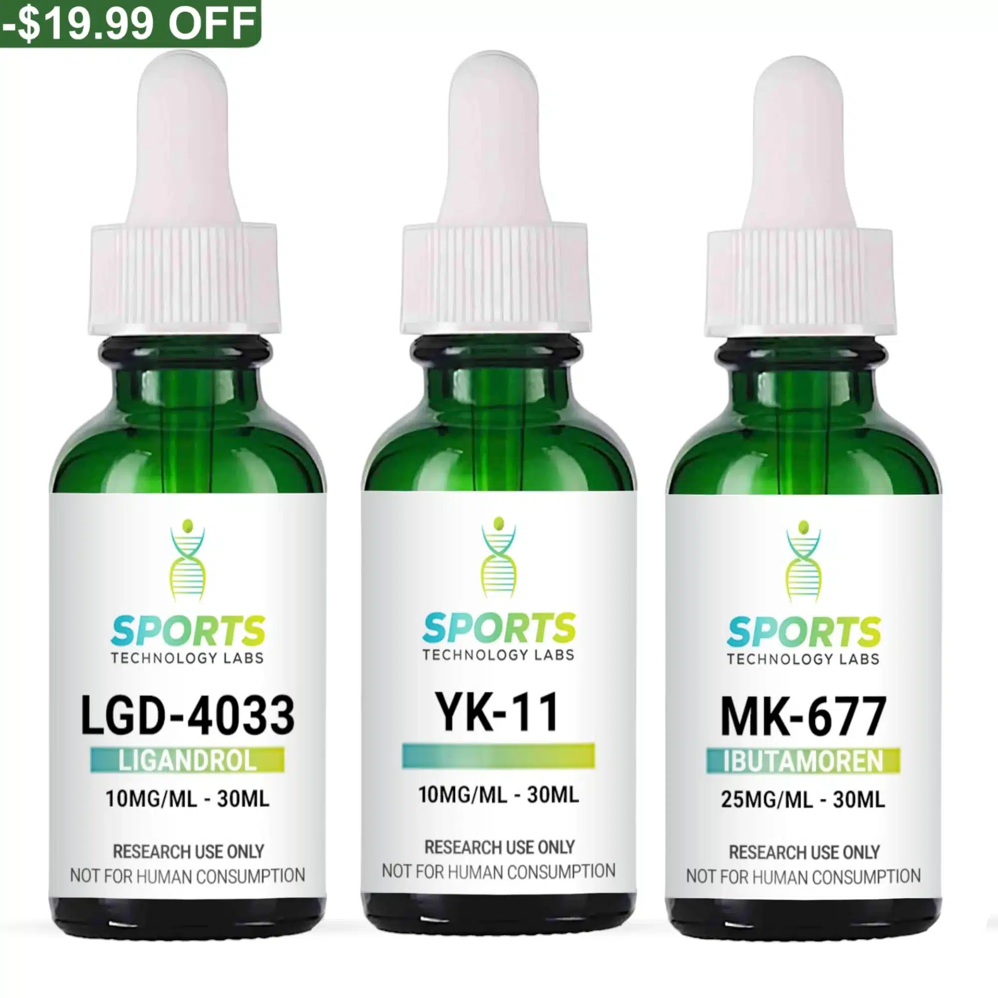 MK-677, YK-11, and LGD-4033 Stack 7 32 3