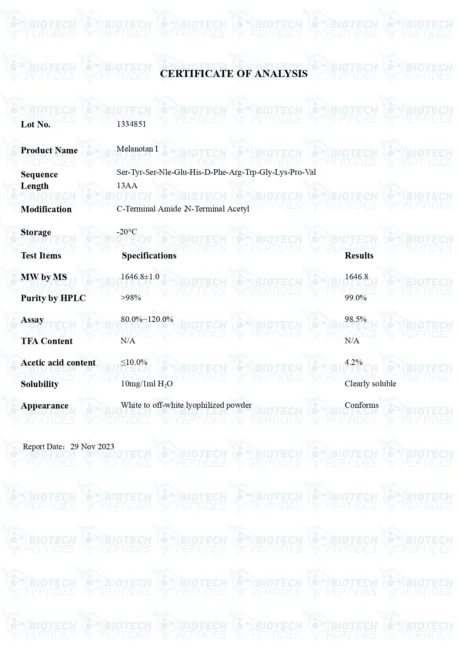 Melanotan 1 (10mg) 4 38 1