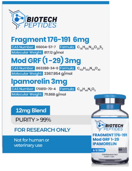 Fragment 176-191 & Mod GRF 1-29 & Ipamorelin Blend (12mg) 1 b1 87