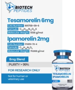 Tesamorelin & Ipamorelin Blend (8mg)