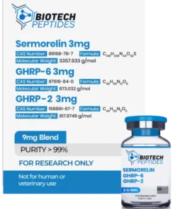 Sermorelin & GHRP-6 & GHRP-2 Blend (9mg)