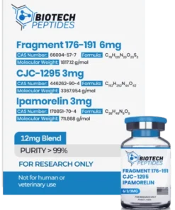 Fragment 176-191 & CJC-1295 & Ipamorelin Blend (12mg)