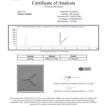 Tesofensine 500mcg 2 c2e
